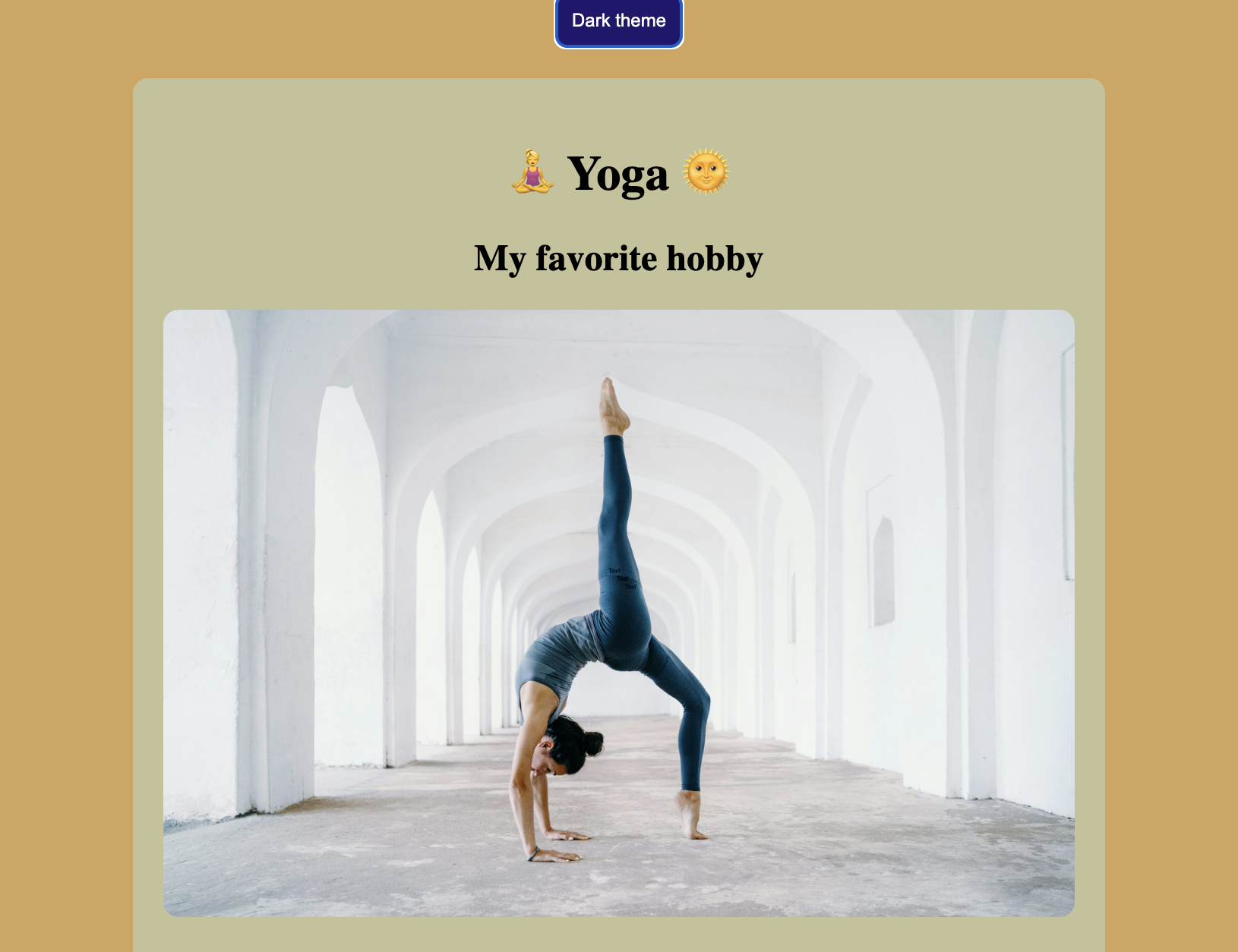 Yoga Project